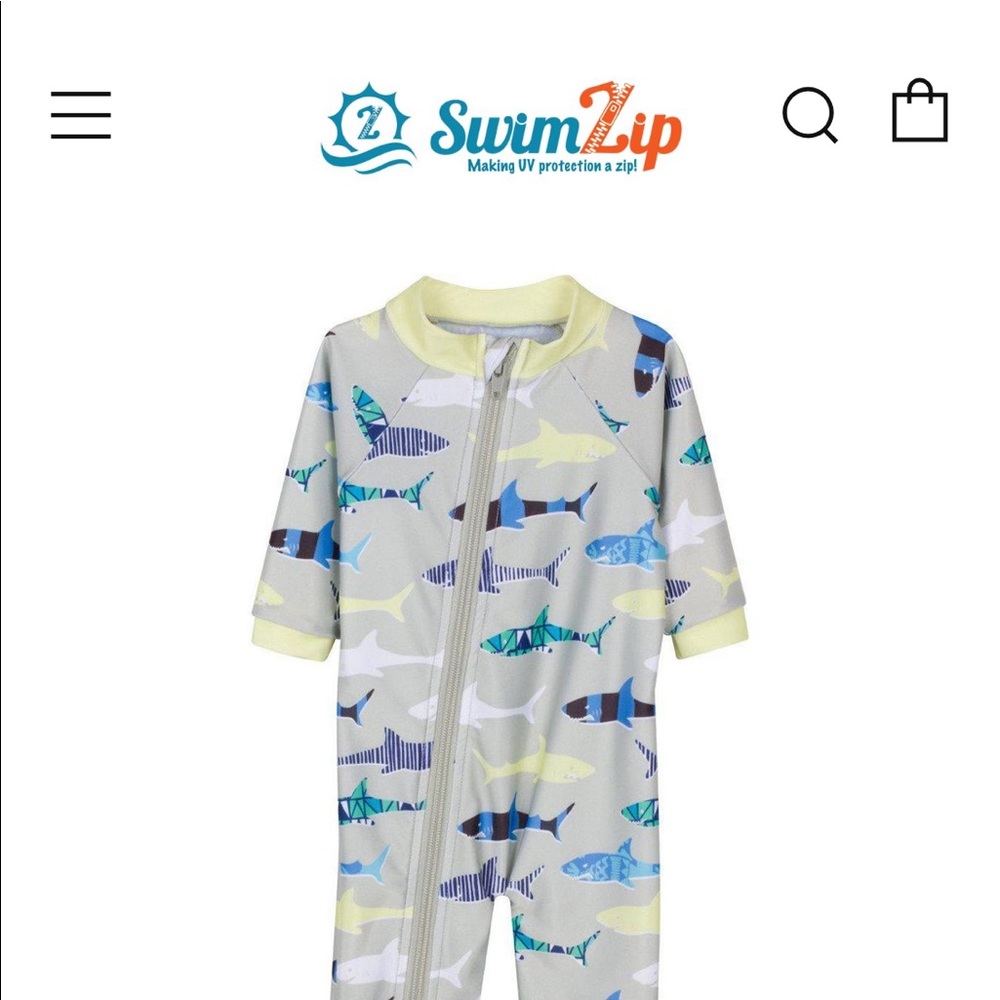 UPF 50+ Swimsuit AND Reusable Swim Diaper